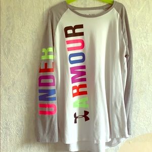 Long sleeve kids loose shirt